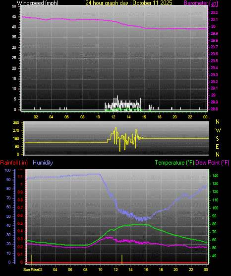 24 Hour Graph for Day 11