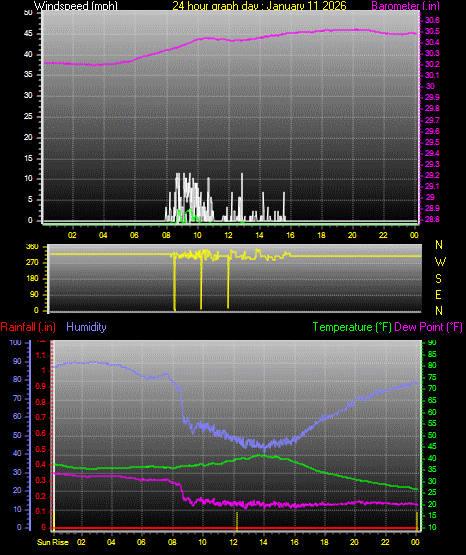 24 Hour Graph for Day 11
