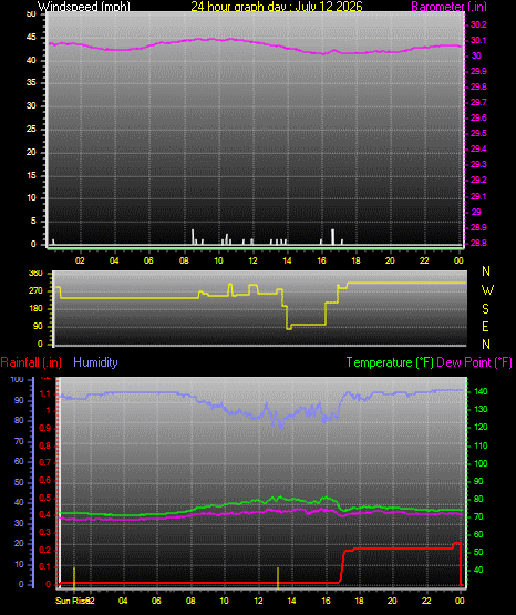 24 Hour Graph for Day 12