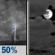 Tonight: A chance of showers and thunderstorms before 9pm. Mostly cloudy, with a low around 72. South southwest wind 5 to 10 mph. Chance of precipitation is 50%. New rainfall amounts between a tenth and quarter of an inch possible. Tonight: Chance Showers And Thunderstorms then Mostly Cloudy