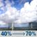Thursday: Showers and thunderstorms likely after 7am. Mostly sunny, with a high near 89. Southwest wind 15 to 20 mph, with gusts as high as 30 mph. Chance of precipitation is 70%. Thursday: Showers And Thunderstorms Likely