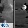 Thursday Night: A chance of showers and thunderstorms before 8pm. Mostly cloudy, with a low around 65. North northeast wind 0 to 5 mph. Chance of precipitation is 40%. Thursday Night: Chance Showers And Thunderstorms then Mostly Cloudy