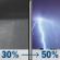 Tuesday Night: A chance of rain showers before 1am, then a chance of showers and thunderstorms. Mostly cloudy, with a low around 62. South southwest wind around 15 mph, with gusts as high as 25 mph. Chance of precipitation is 50%. Tuesday Night: Chance Rain Showers