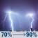 Tuesday Night: A chance of showers and thunderstorms before 10pm, then showers and thunderstorms. Cloudy, with a low around 63. South southwest wind around 10 mph, with gusts as high as 20 mph. Chance of precipitation is 90%. New rainfall amounts between a quarter and half of an inch possible. Tuesday Night: Chance Showers And Thunderstorms then Showers And Thunderstorms